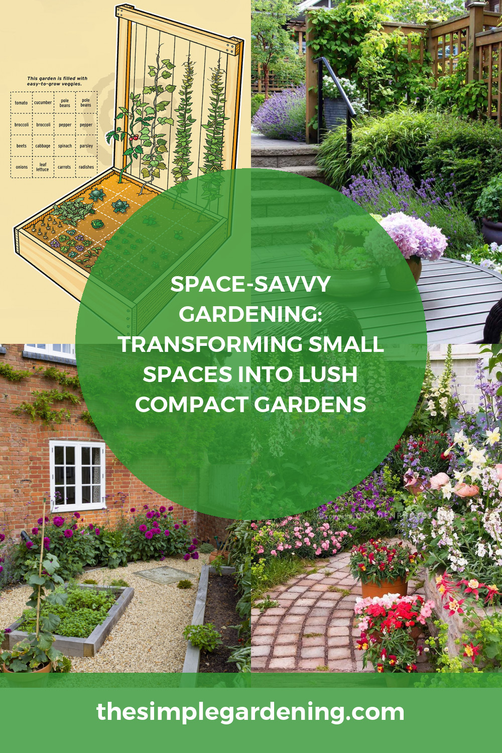 Space-Savvy Gardening: Transforming Small Spaces into Lush Compact Gardens